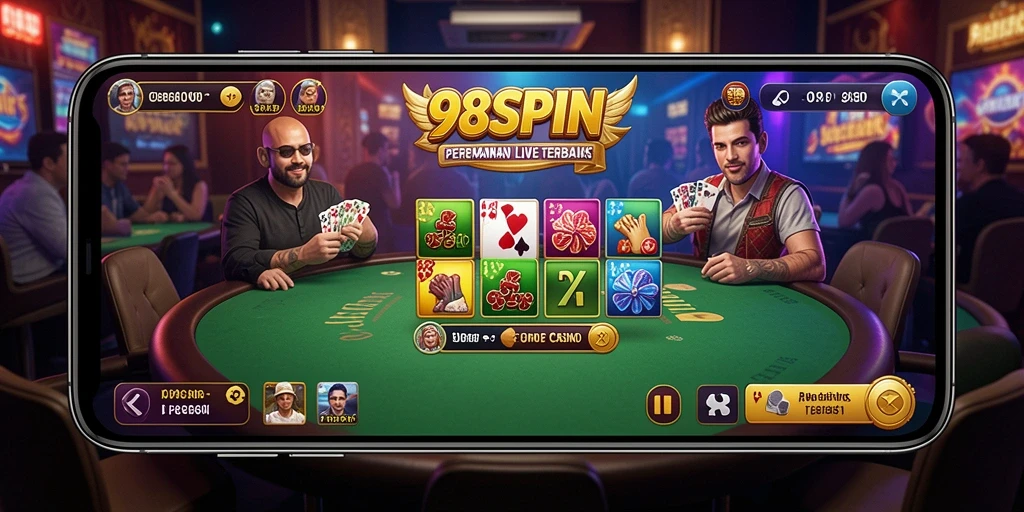 Screenshot gameplay Live Casino 98SPIN yang mendebarkan
