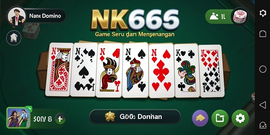 Tampilan gameplay seru dan menantang di NK666.