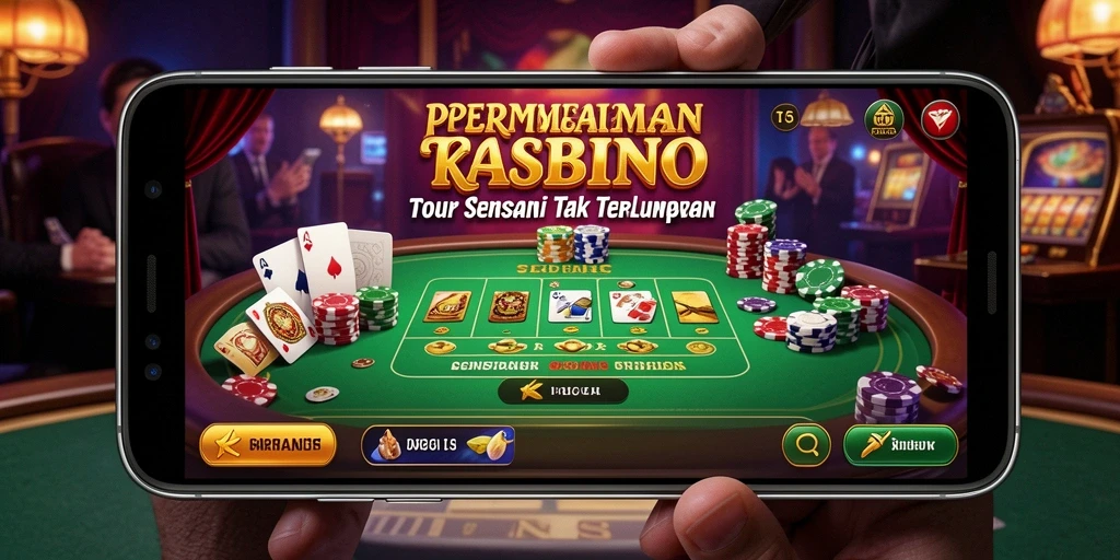 Tampilan gameplay menarik dari T6 yang memikat pemain kasino.