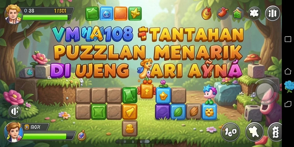Tampilan gameplay menarik dari <strong>VM108</strong> dengan tantangan puzzle yang beragam.